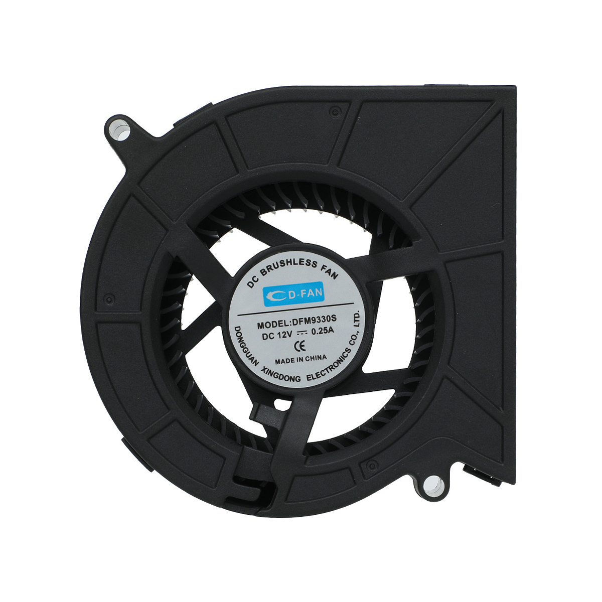 户外投影仪散热风扇——DC鼓风机-9330-C